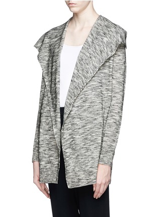 Front View - Click To Enlarge - THEORY - 'Trincy' drape cardigan