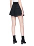 Back View - Click To Enlarge - 3.1 PHILLIP LIM - 'Origami' drawstring waist pleated wool paperbag shorts