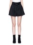 Main View - Click To Enlarge - 3.1 PHILLIP LIM - 'Origami' drawstring waist pleated wool paperbag shorts