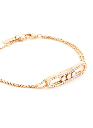Detail View - Click To Enlarge - MESSIKA - 'Move Classique' pavé diamond 18k rose gold bracelet