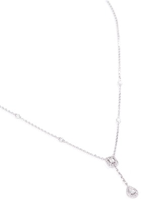 Figure View - Click To Enlarge - MESSIKA - 'My Twin' 18k white gold necklace