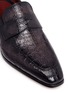 Detail View - Click To Enlarge - MAGNANNI - Crocodile leather penny loafers