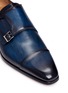 Detail View - Click To Enlarge - MAGNANNI - Leather double monk strap shoes