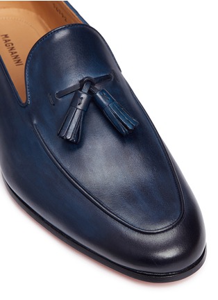 Detail View - Click To Enlarge - MAGNANNI - Tassel leather loafers