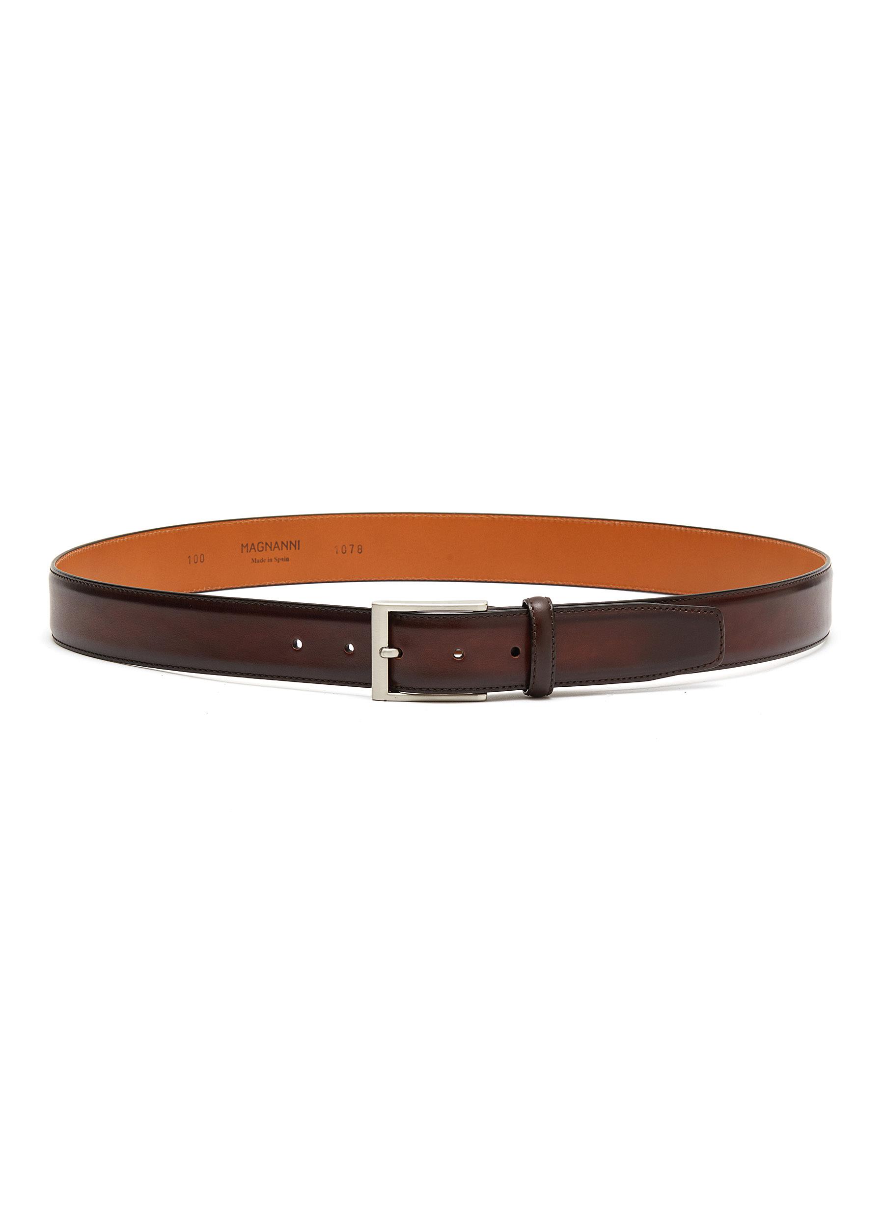 MAGNANNI Leather Belt
