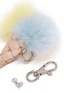 Detail View - Click To Enlarge - ISLA - 'Ice Cream' mink and fox fur keyring