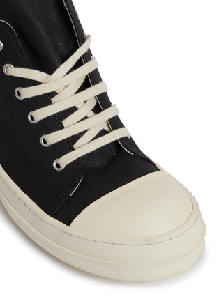 Rick owens drkshdw hot sale canvas low sneaker