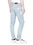 Back View - Click To Enlarge - AMIRI - 'Super Destroy' paint splatter ripped jeans