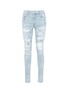 Main View - Click To Enlarge - AMIRI - 'Super Destroy' paint splatter ripped jeans
