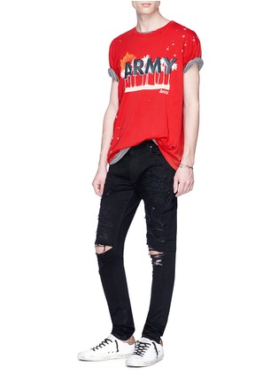 Figure View - Click To Enlarge - AMIRI - 'Super Destroy' ripped jeans