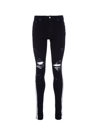 Main View - Click To Enlarge - AMIRI - 'Track' ripped jeans