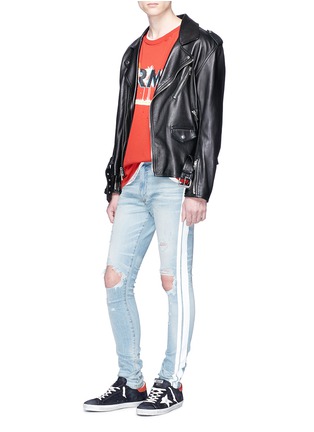 Figure View - Click To Enlarge - AMIRI - 'Track' ripped jeans