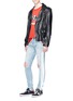 Figure View - Click To Enlarge - AMIRI - 'Track' ripped jeans