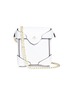 Main View - Click To Enlarge - MANU ATELIER - 'PRISTINE' MICRO LEATHER CROSSBODY BAG