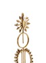 Detail View - Click To Enlarge - ERICKSON BEAMON - 'China Club' Swarovski crystal fringe hoop earrings