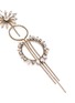 Detail View - Click To Enlarge - ERICKSON BEAMON - 'China Club' Swarovski crystal fringe hoop earrings