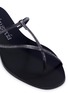 Detail View - Click To Enlarge - PEDRO GARCIA  - 'Estee' Swarovski crystal cross strap sandals
