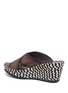 Detail View - Click To Enlarge - PEDRO GARCIA  - 'Fiamma' zigzag espadrille platform leather sandals