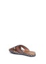 Detail View - Click To Enlarge - PEDRO GARCIA  - Leather espadrille slide sandals