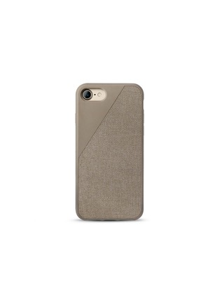 Main View - Click To Enlarge - NATIVE UNION - CLIC Canvas iPhone 7/8 case – Taupe