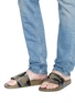 Figure View - Click To Enlarge - VALENTINO GARAVANI - Camouflage print slide sandals