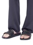 Figure View - Click To Enlarge - VALENTINO GARAVANI - Rockstud slide sandals