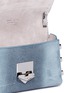 Detail View - Click To Enlarge - JIMMY CHOO - 'Lockett Mini' stud ombré suede crossbody bag