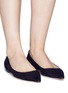 Figure View - Click To Enlarge - JIMMY CHOO - 'Romy' suede flats