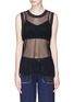 Main View - Click To Enlarge - MONREAL - 'Challenge' performance mesh tank top