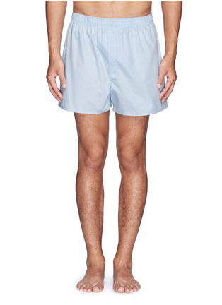 Main View - Click To Enlarge - SUNSPEL - Cotton boxer shorts