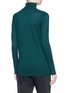 Back View - Click To Enlarge - TOME - Cutout front Merino wool turtleneck sweater