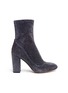 Main View - Click To Enlarge - SAM EDELMAN - 'Calexa' stretch lamé sock boots