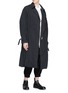 Figure View - Click To Enlarge - THE VIRIDI-ANNE - Belted poplin trench coat