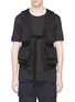 Main View - Click To Enlarge - THE VIRIDI-ANNE - Cropped backpack vest