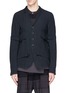 Main View - Click To Enlarge - THE VIRIDI-ANNE - Detachable sleeve soft blazer