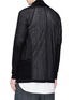 Back View - Click To Enlarge - THE VIRIDI-ANNE - Shawl collar cotton cardigan