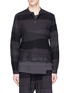 Main View - Click To Enlarge - THE VIRIDI-ANNE - Mesh panel patchwork jacket