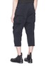 Back View - Click To Enlarge - THE VIRIDI-ANNE - Cropped poplin jogging pants