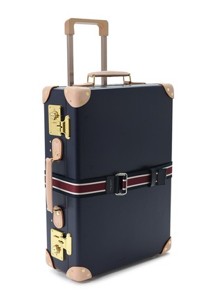 Main View - Click To Enlarge - GLOBE-TROTTER - Centenary 20" trolley case with webbing belt