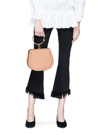 Front View - Click To Enlarge - CHLOÉ - 'Nile' medium bracelet handle crossbody bag