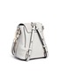 Detail View - Click To Enlarge - CHLOÉ - 'Faye' mini suede flap leather backpack