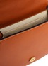 Detail View - Click To Enlarge - CHLOÉ - 'Nile' small bracelet handle raffia flap crossbody bag