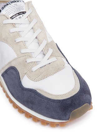 Detail View - Click To Enlarge - SPALWART - 'Marathon Trail Low' suede panel mesh sneakers