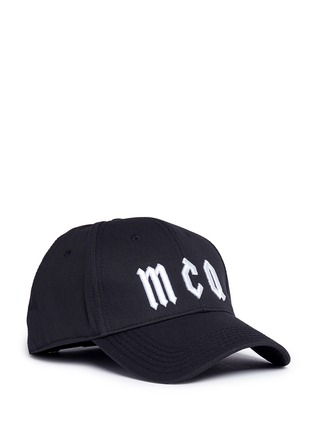 Main View - Click To Enlarge - MC Q - Logo embroidered baseball cap