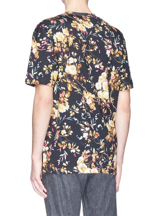 Back View - Click To Enlarge - MC Q - Floral print T-shirt