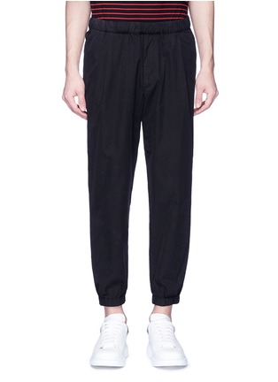 Main View - Click To Enlarge - MC Q - Tapered leg twill track pants