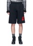 Main View - Click To Enlarge - MC Q - 'Bunny Be Here Now' appliqué sweat shorts
