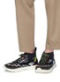 Figure View - Click To Enlarge - VALENTINO GARAVANI - 'Heroes' patchwork sneakers