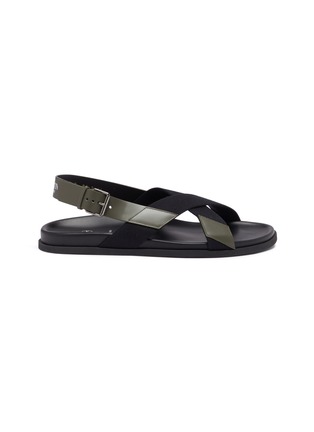 Main View - Click To Enlarge - VALENTINO GARAVANI - Cross strap slingback sandals