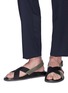 Figure View - Click To Enlarge - VALENTINO GARAVANI - Cross strap slingback sandals